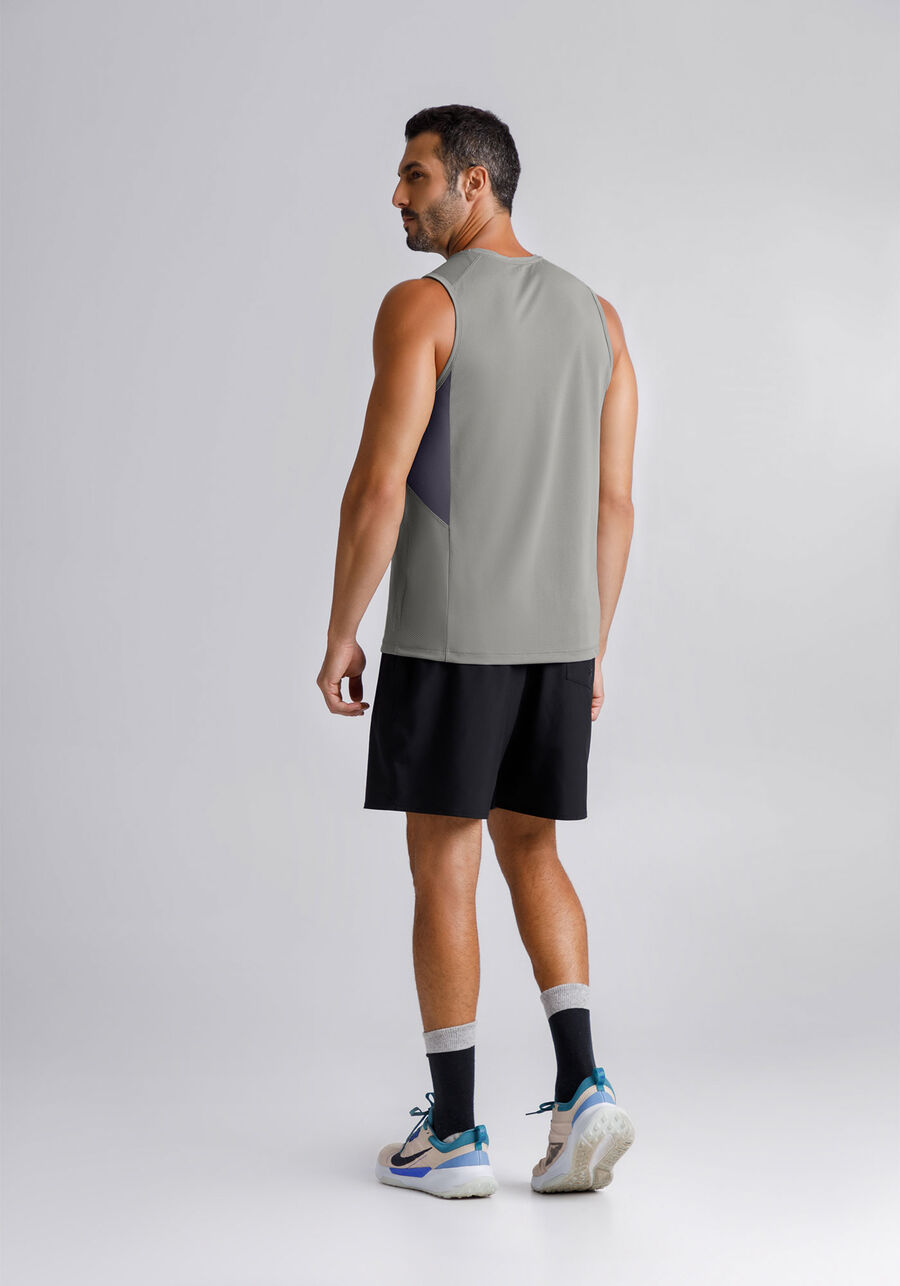 Blusa Regata Masculina Recortes Laterais Malha De Poliamida, . Blusa Regata Masculina Recortes Laterais Malha De Poliamida, , large.