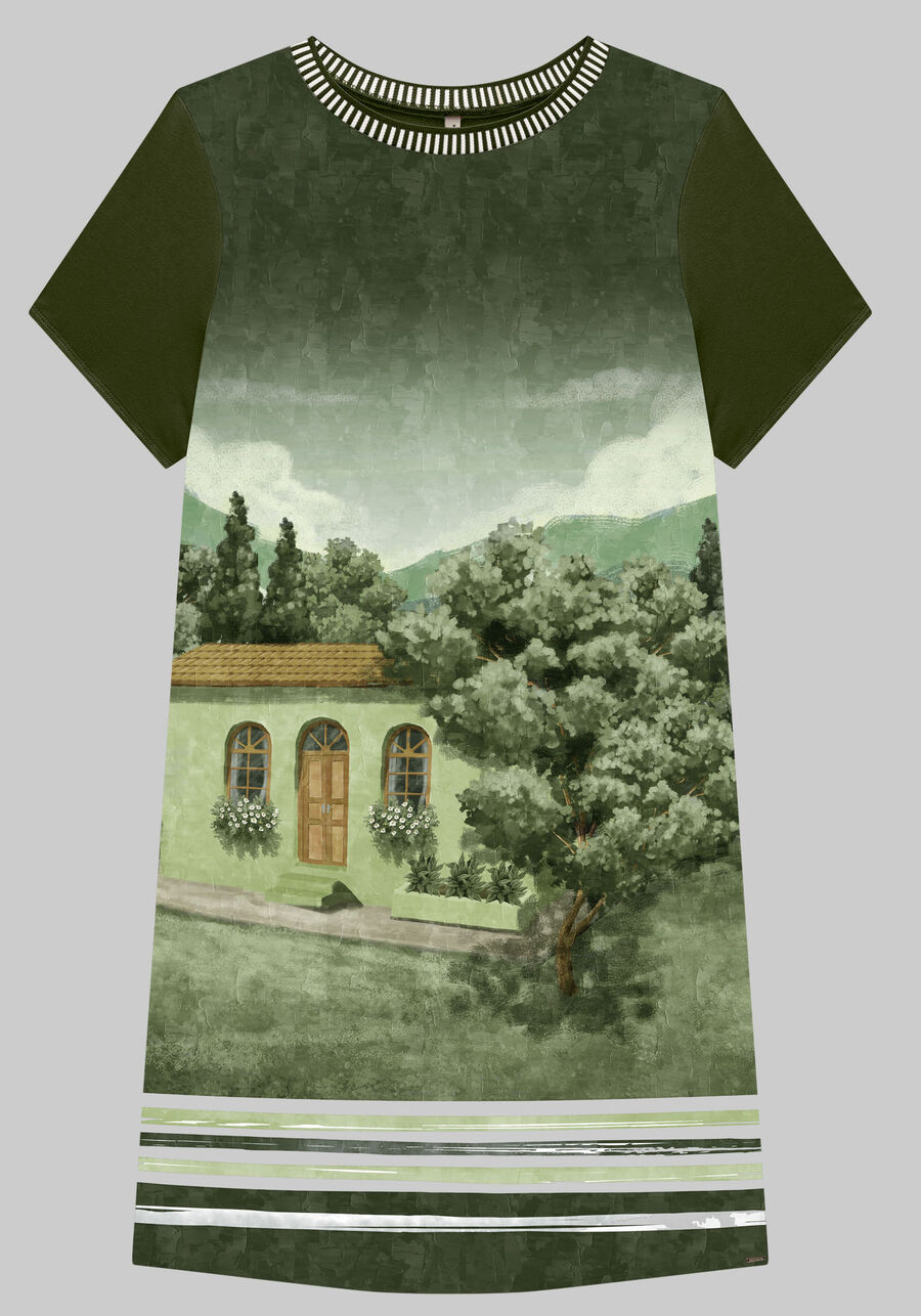 Vestido Curto Plus Size Estampado com Retilínea, . Vestido Curto Plus Size Estampado com Retilínea, , large.