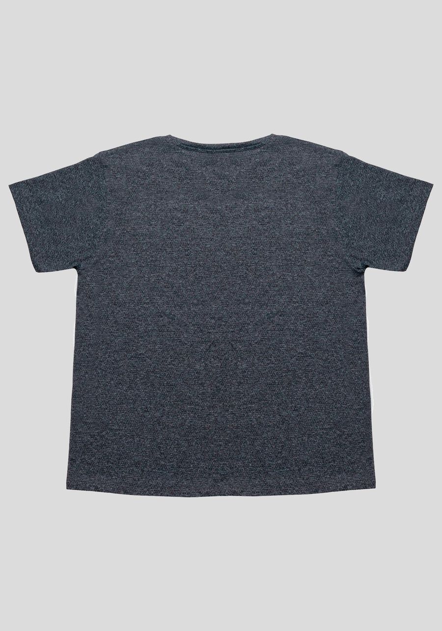 Camiseta Reta Básica De Mangas Curtas Em Malha De Poliamida, . Camiseta Reta Básica De Mangas Curtas Em Malha De Poliamida, , large.