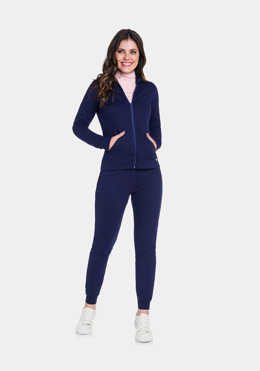 Calça Jogging Com Cadarço Em Malha De Moletom Felpado, . Calça Jogging Com Cadarço Em Malha De Moletom Felpado, , large.