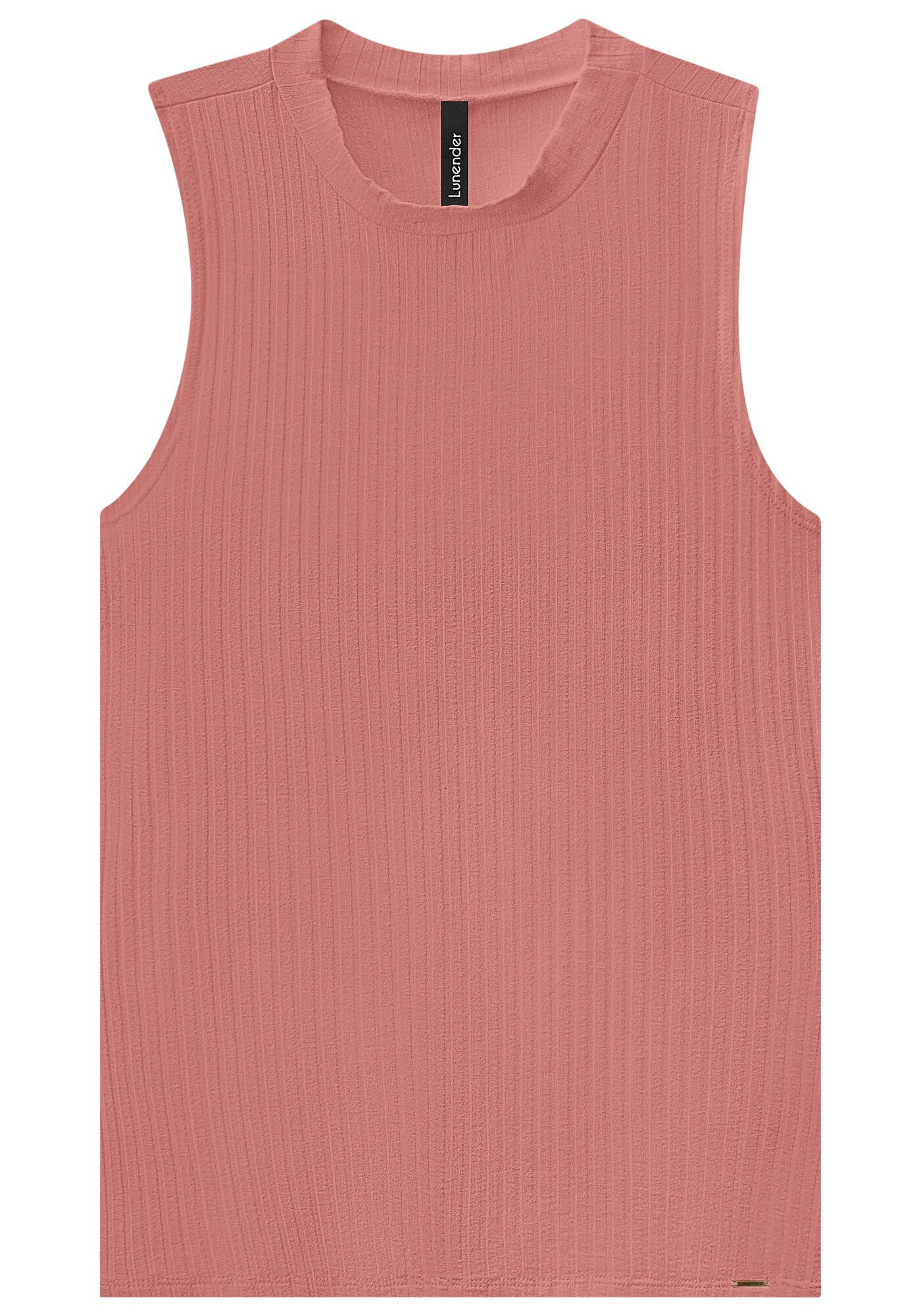 Blusa Regata B&aacute;sica Em Malha Canelada Respons&aacute;vel, , large.