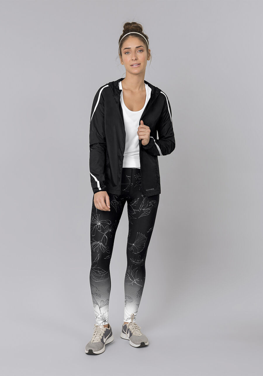 Jaqueta Malha Poliamida, PRETO REATIVO. Jaqueta Malha Poliamida, PRETO REATIVO, large.