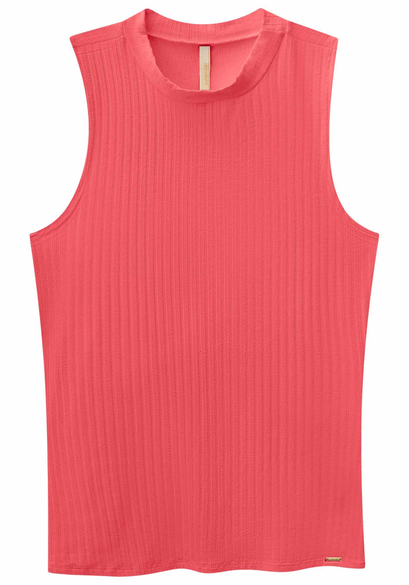 Blusa Regata B&aacute;sica Em Malha Canelada Respons&aacute;vel, , large.