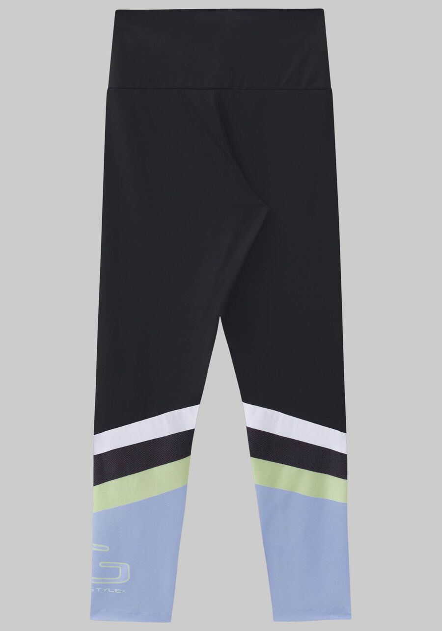Calça Legging com Estampa Barra, . Calça Legging com Estampa Barra, , large.