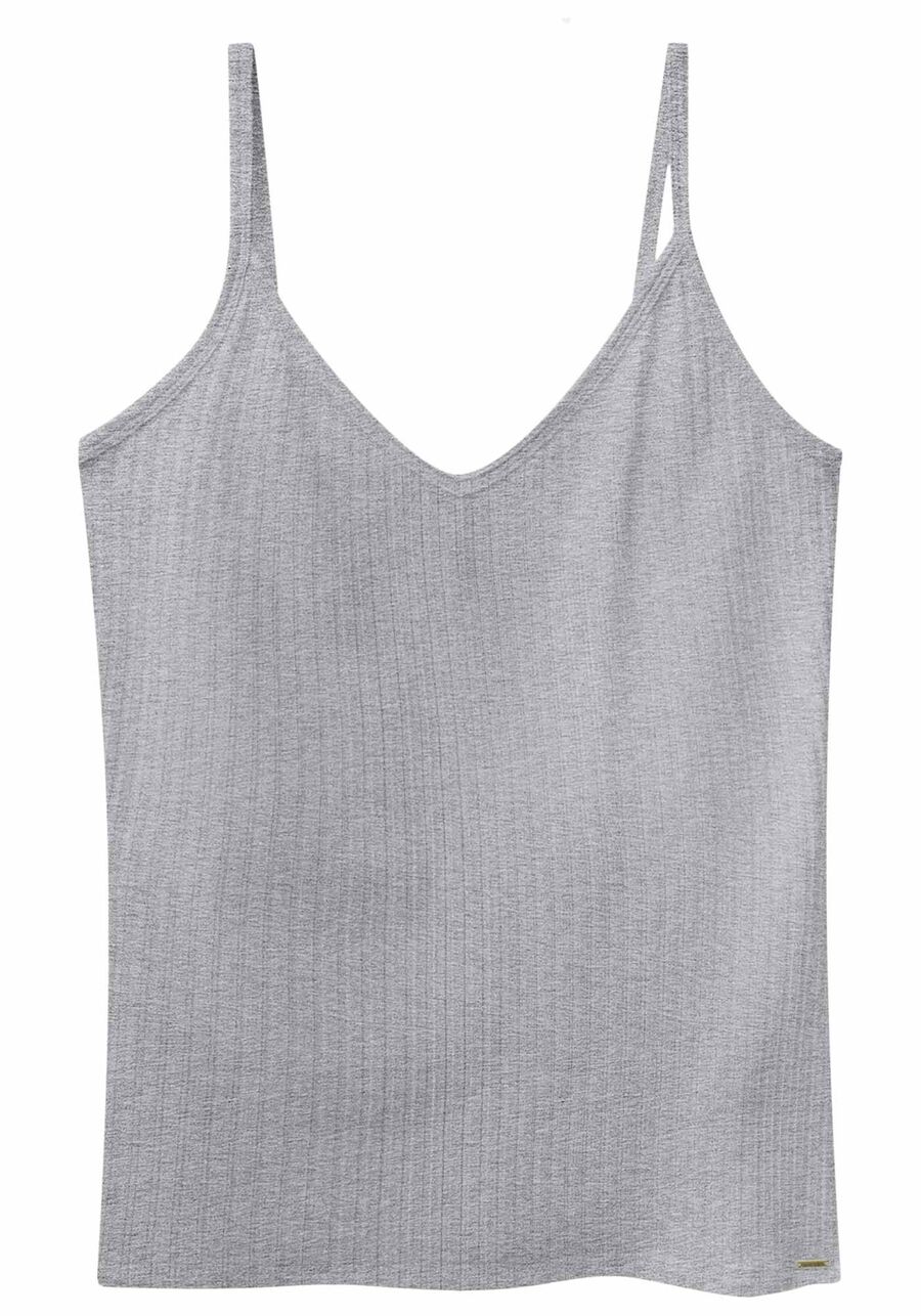 Blusa Regata Básica De Alças Finas Em Malha Canelada, . Blusa Regata Básica De Alças Finas Em Malha Canelada, , large.