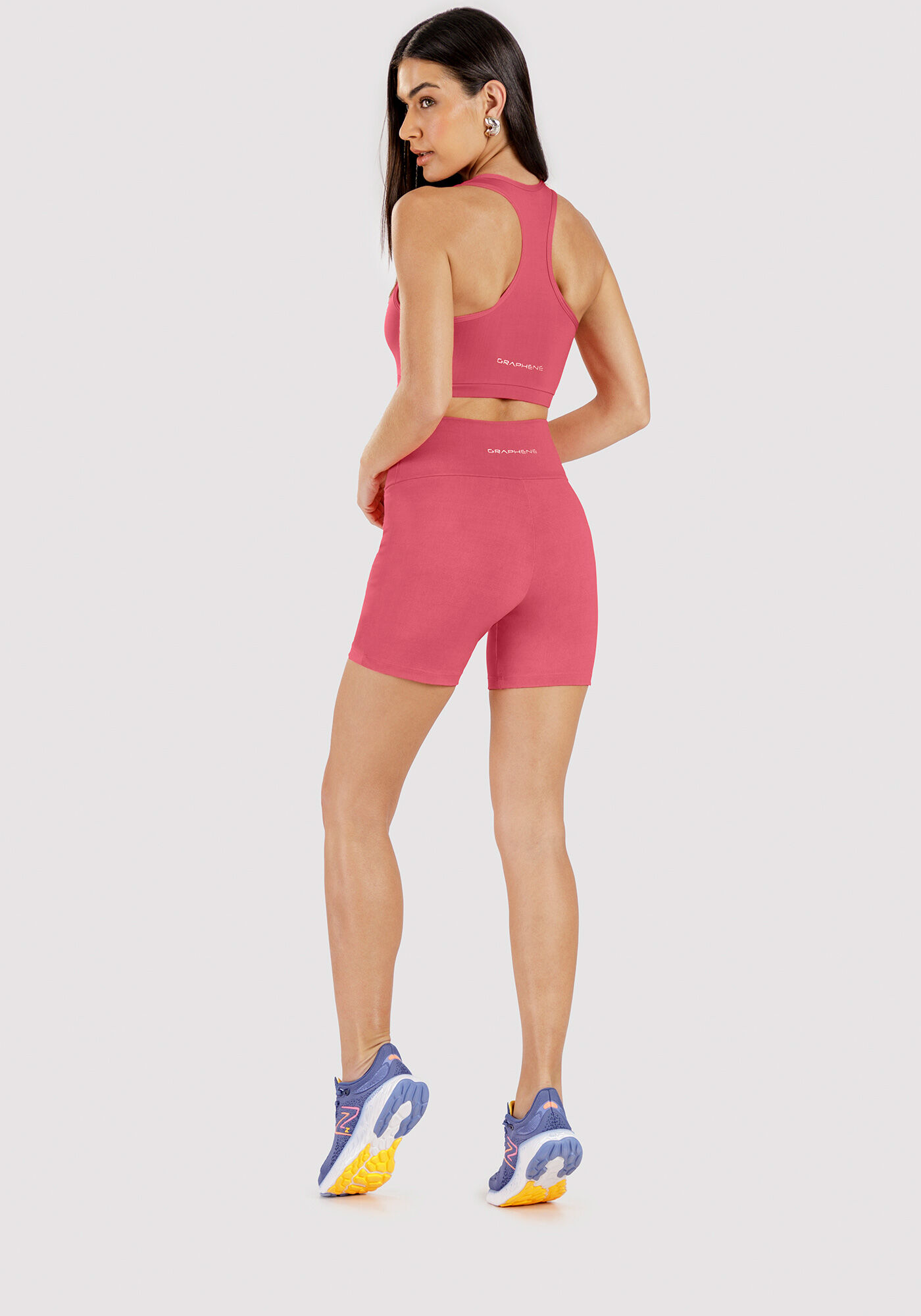 Shorts Com Prote&ccedil;&atilde;o UV E C&oacute;s Largo Em Malha De Poliamida, , large.