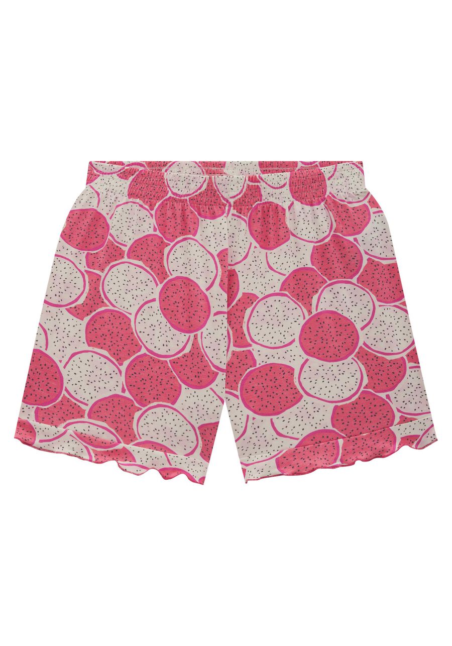 Pijama em Malha Viscose Estampado com Shorts, . Pijama em Malha Viscose Estampado com Shorts, , large.