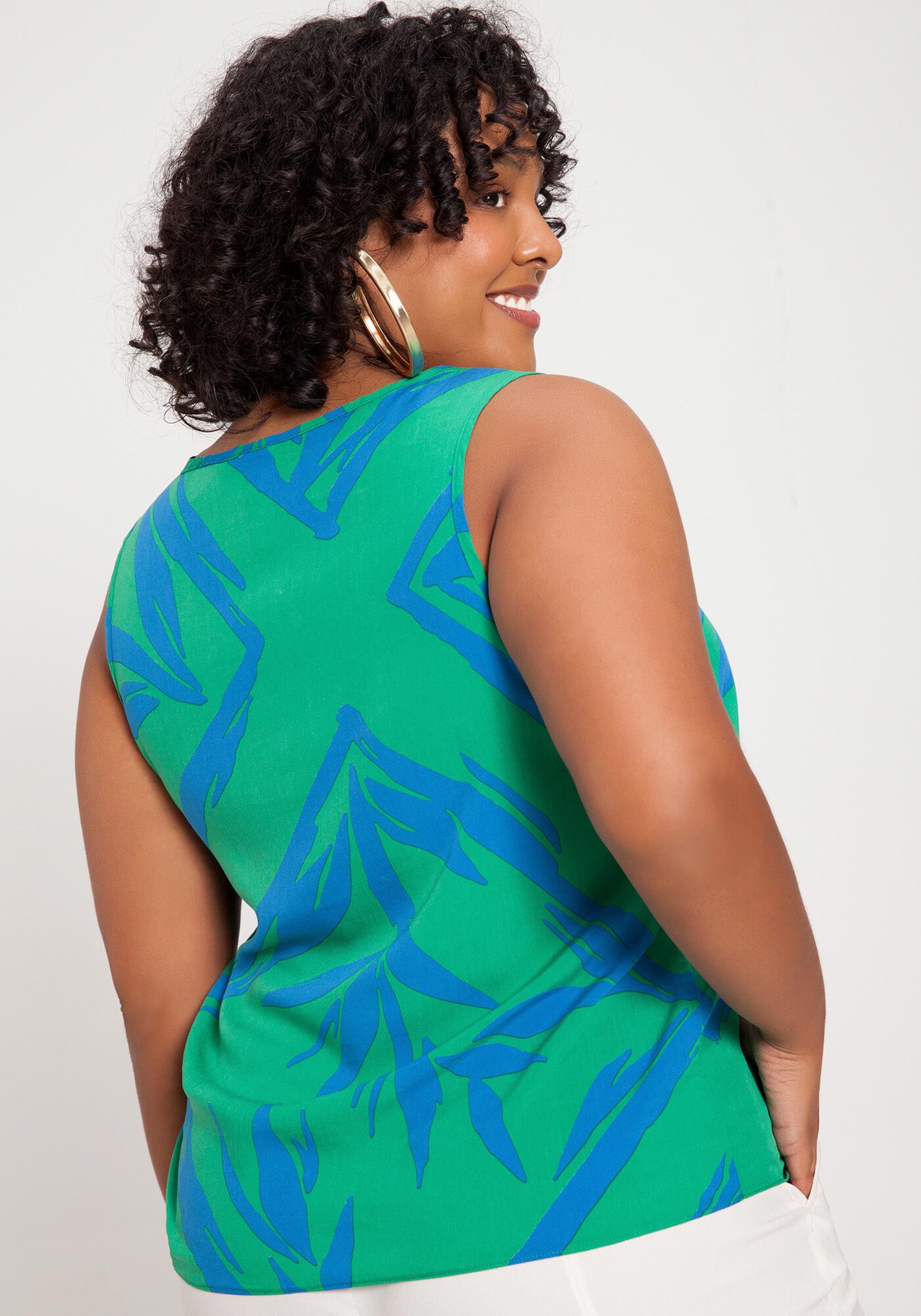 Blusa de sale viscose para senhora