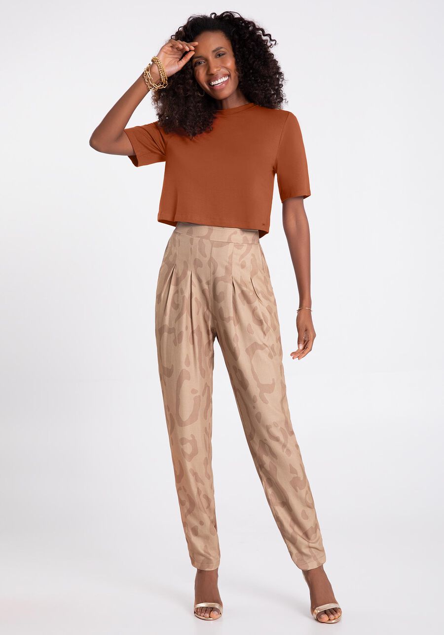 Blusa Cropped em Malha Básica, . Blusa Cropped em Malha Básica, , large.
