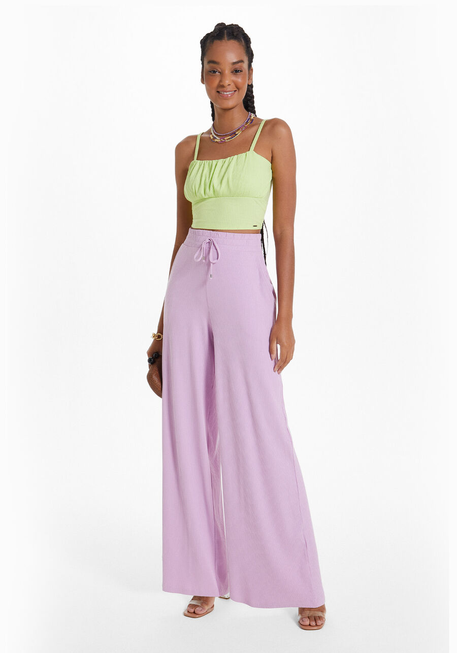 Blusa Cropped Canelada com Busto Franzido, . Blusa Cropped Canelada com Busto Franzido, , large.