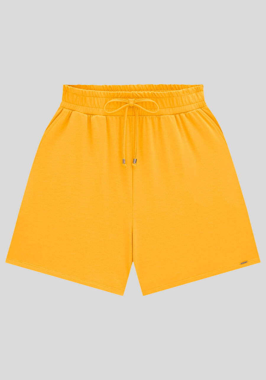 Shorts Com Cadarço E Bolsos Em Malha Responsável, . Shorts Com Cadarço E Bolsos Em Malha Responsável, , large.