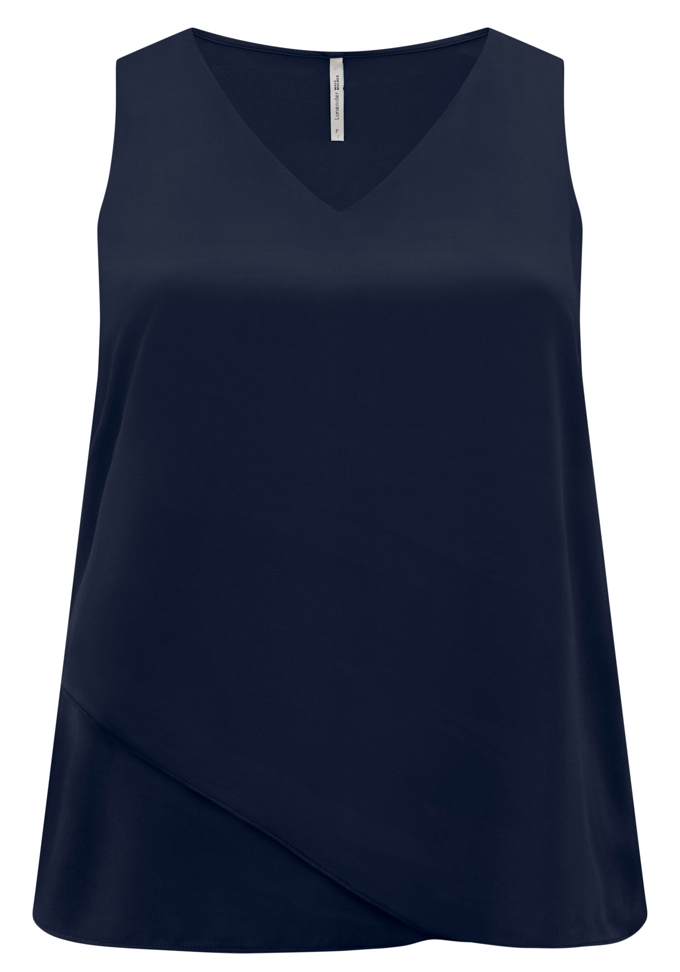 Blusa Regata Transpassada Com Decote Em V E Al&ccedil;as Largas, , large.