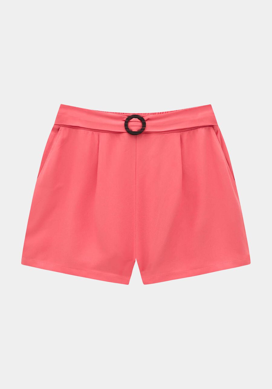 Shorts Rayon com Fivela Plus Size, . Shorts Rayon com Fivela Plus Size, , large.