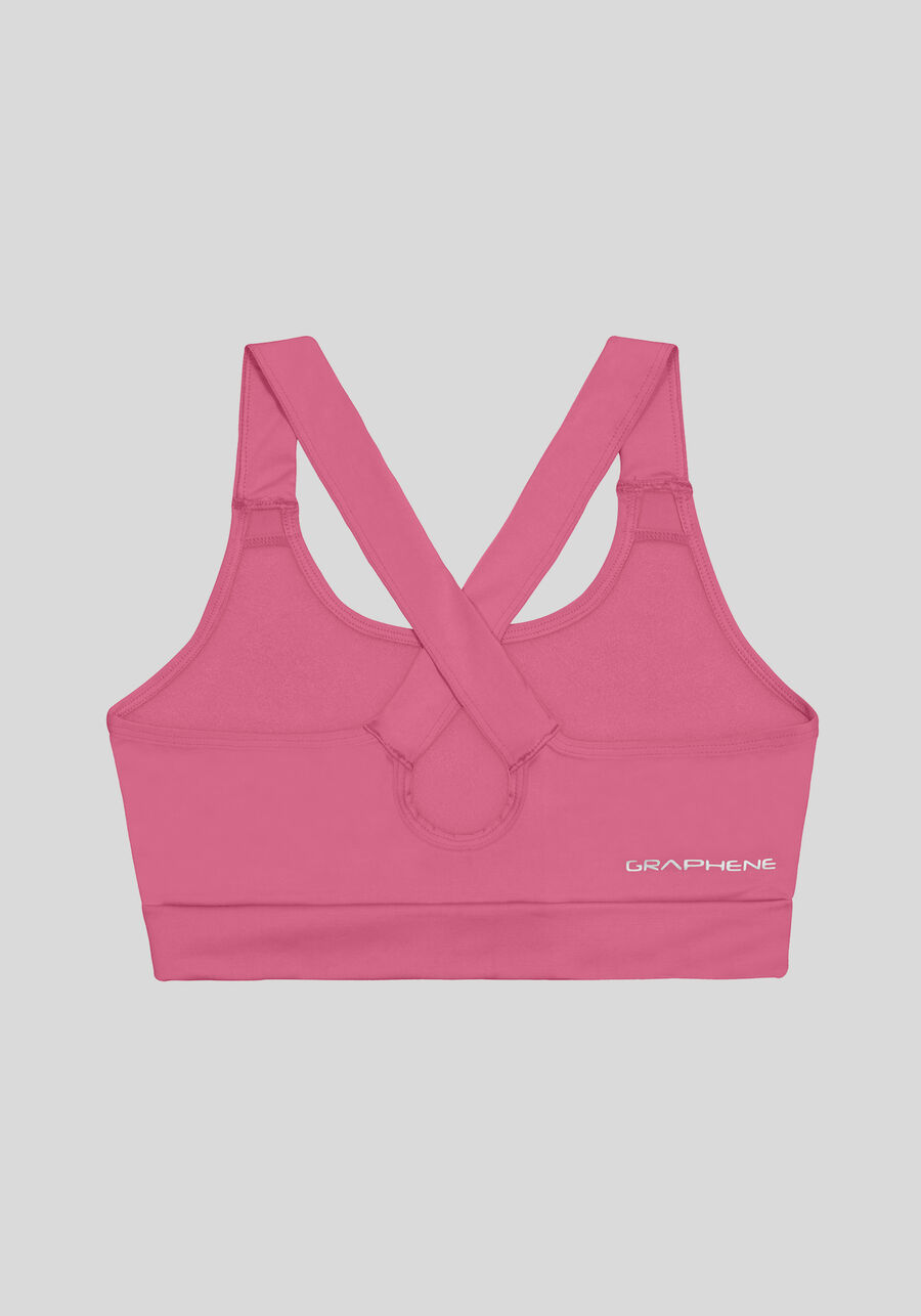 Top Com Bojo Fixo E Proteção UV Em Malha De Poliamida, ROSA ARTSY. Top Com Bojo Fixo E Proteção UV Em Malha De Poliamida, ROSA ARTSY, large.