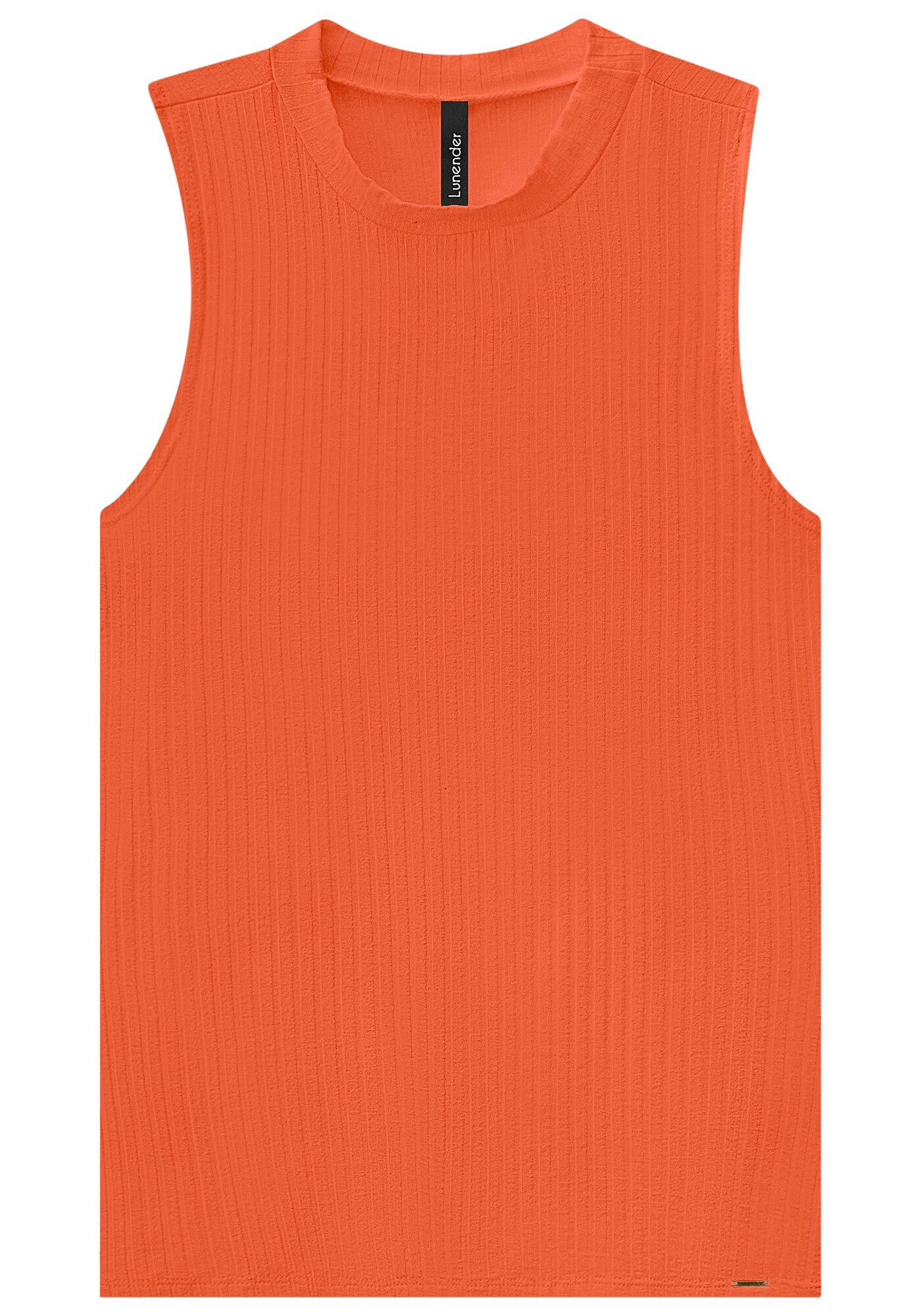 Blusa Regata B&aacute;sica Em Malha Canelada Respons&aacute;vel, , large.