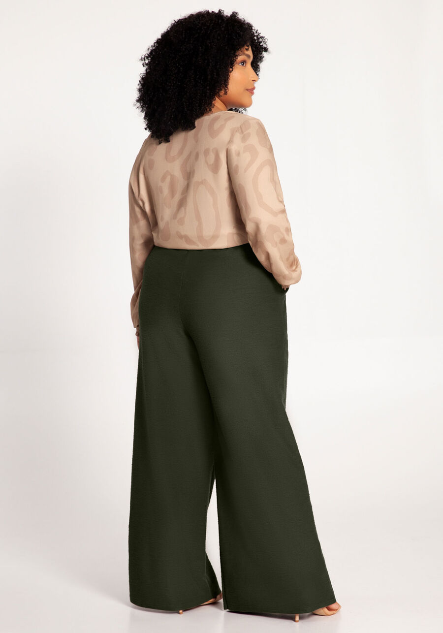 Calça Pantalona Plus Size em Malha, . Calça Pantalona Plus Size em Malha, , large.