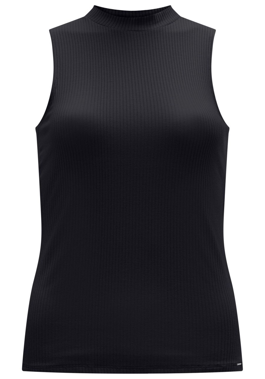 Blusa Regata Básica Em Malha Canelada Responsável, . Blusa Regata Básica Em Malha Canelada Responsável, , large.