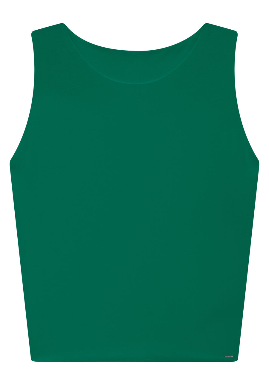 Blusa Cropped Básica Com Decote Redondo Em Malha De Viscose, . Blusa Cropped Básica Com Decote Redondo Em Malha De Viscose, , large.