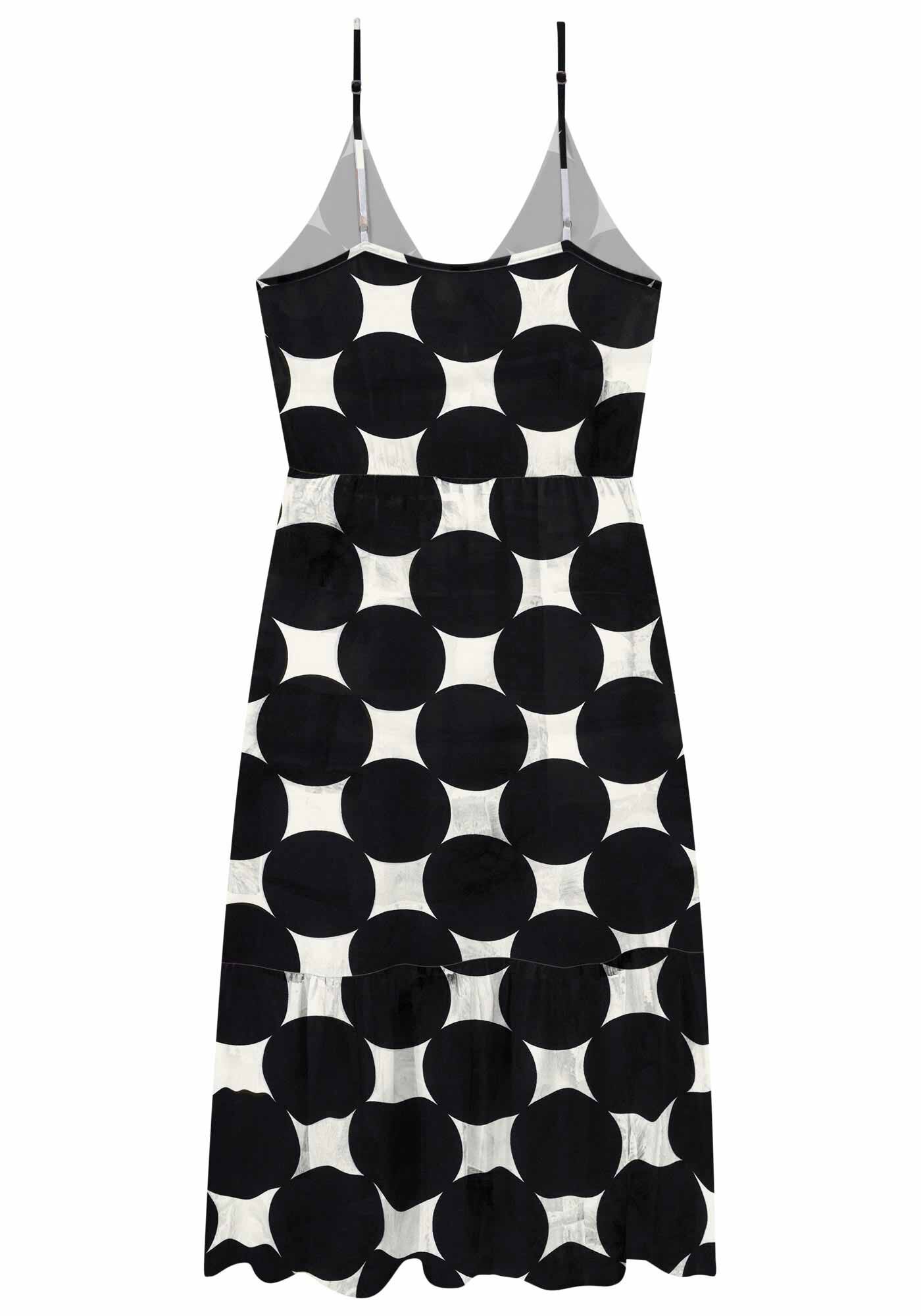 Vestido Midi Rayon Estampado, , large.