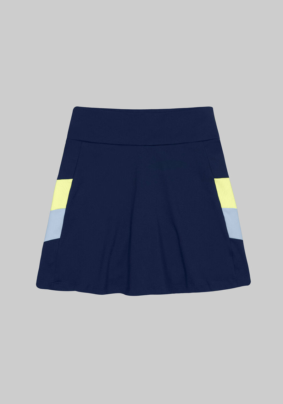 Shorts-Saia Cintura Alta com Recortes, MARINHO RESORT, large.