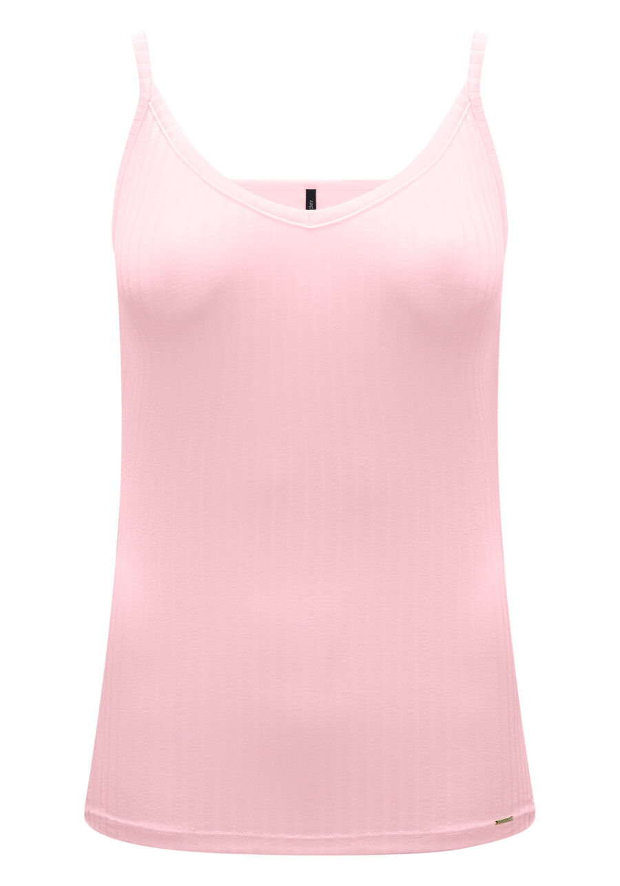 Blusa Regata Básica De Alças Finas Em Malha Canelada, . Blusa Regata Básica De Alças Finas Em Malha Canelada, , large.