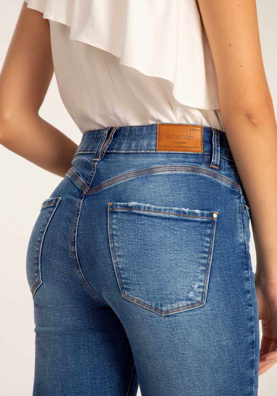 Calça Jeans Skinny Chapa Barriga Modeladora, , large.