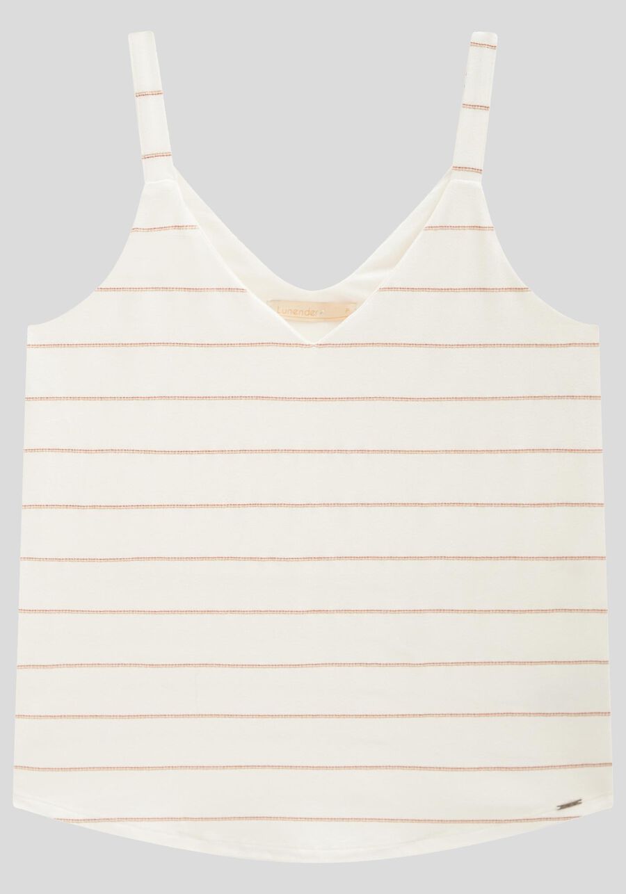 Blusa Listrada em Malha Crepe com Leve Brilho, . Blusa Listrada em Malha Crepe com Leve Brilho, , large.