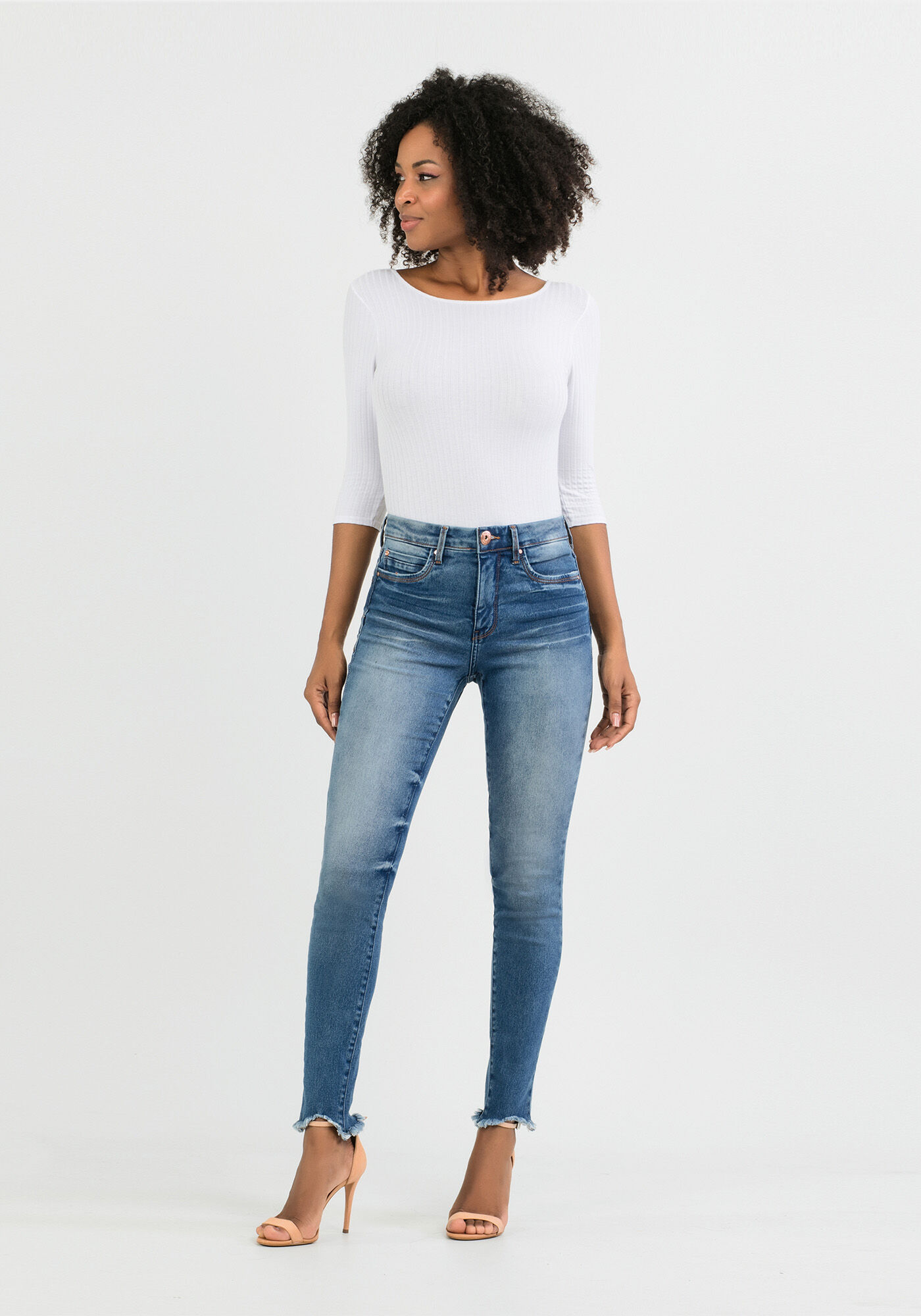 Cal&ccedil;a Skinny Cropped Levanta Bumbum, , large.