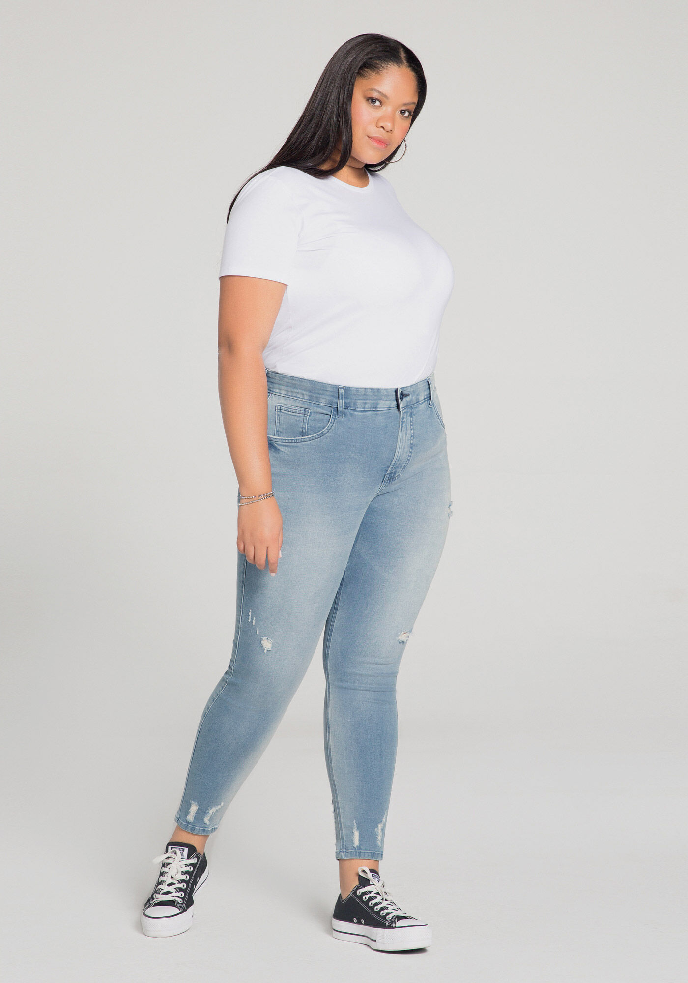 Calça chapa barriga plus size 2025