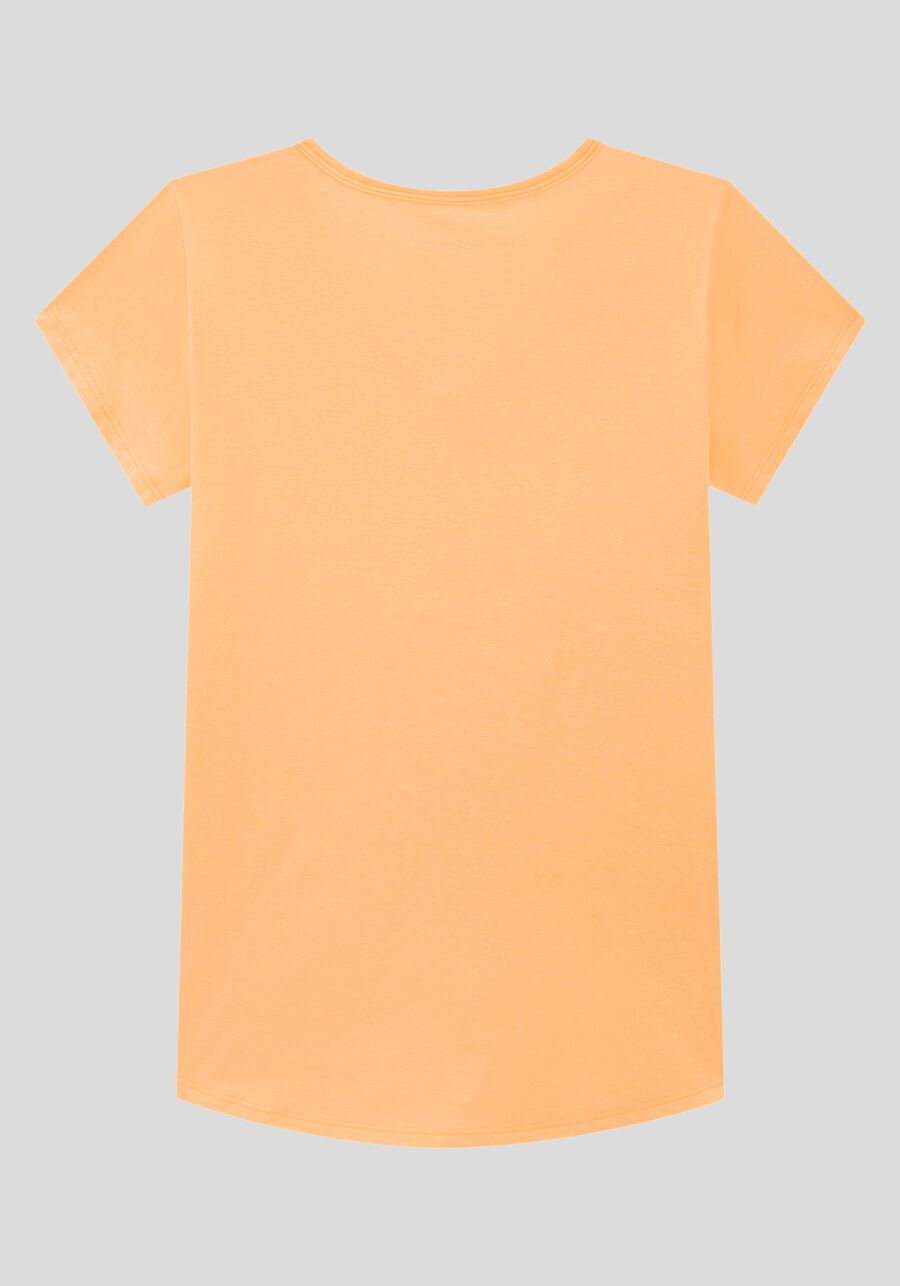 Blusa Manga Curta em Malha com Decote V, . Blusa Manga Curta em Malha com Decote V, , large.
