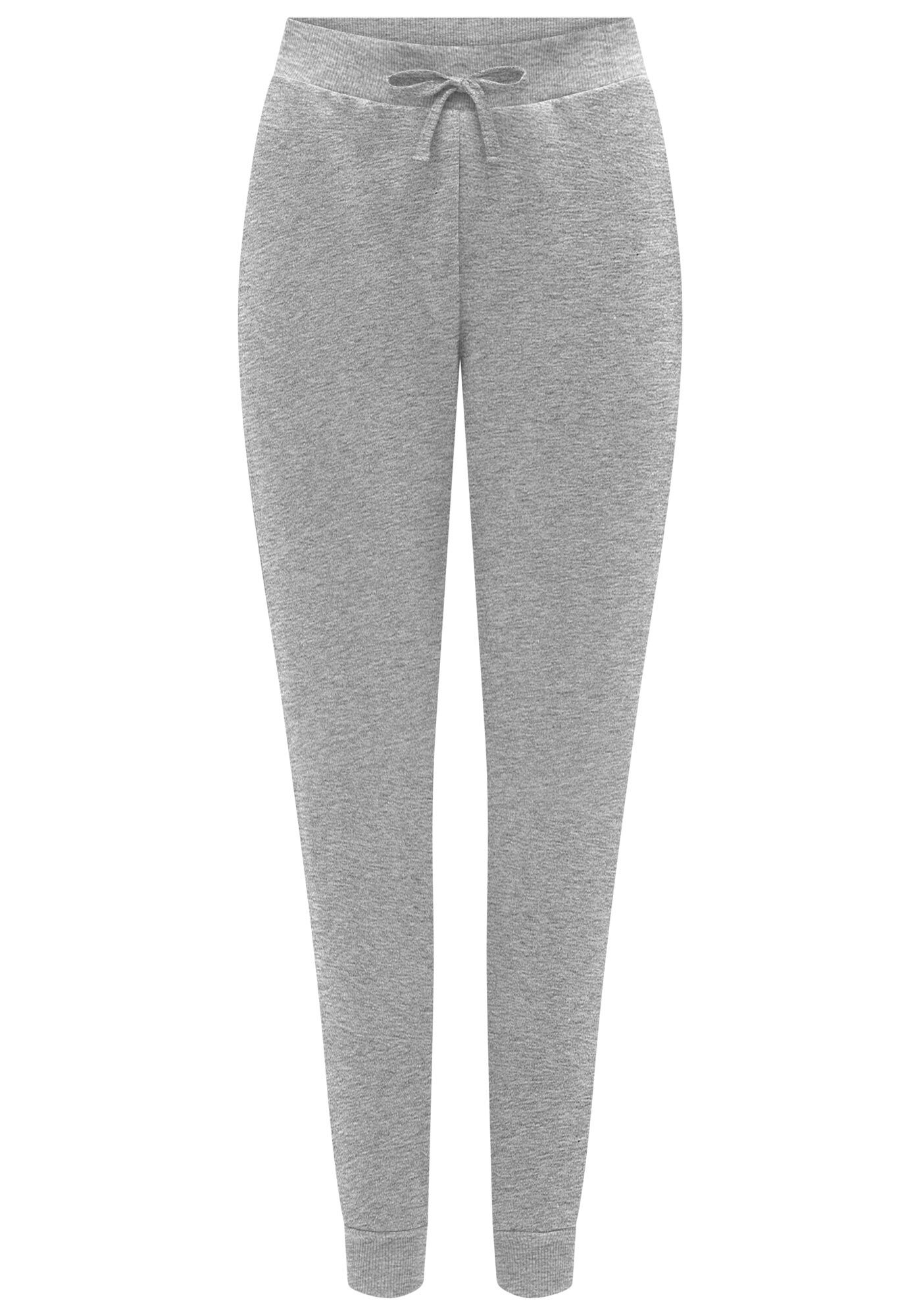 Cal&ccedil;a Jogging Com Cadar&ccedil;o Em Malha De Moletom Felpado, , large.