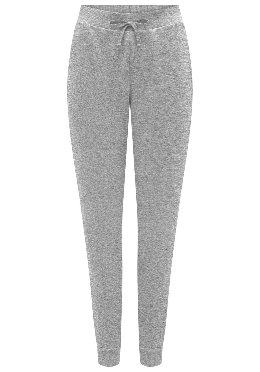 Calça Jogging Com Cadarço Em Malha De Moletom Felpado, . Calça Jogging Com Cadarço Em Malha De Moletom Felpado, , large.