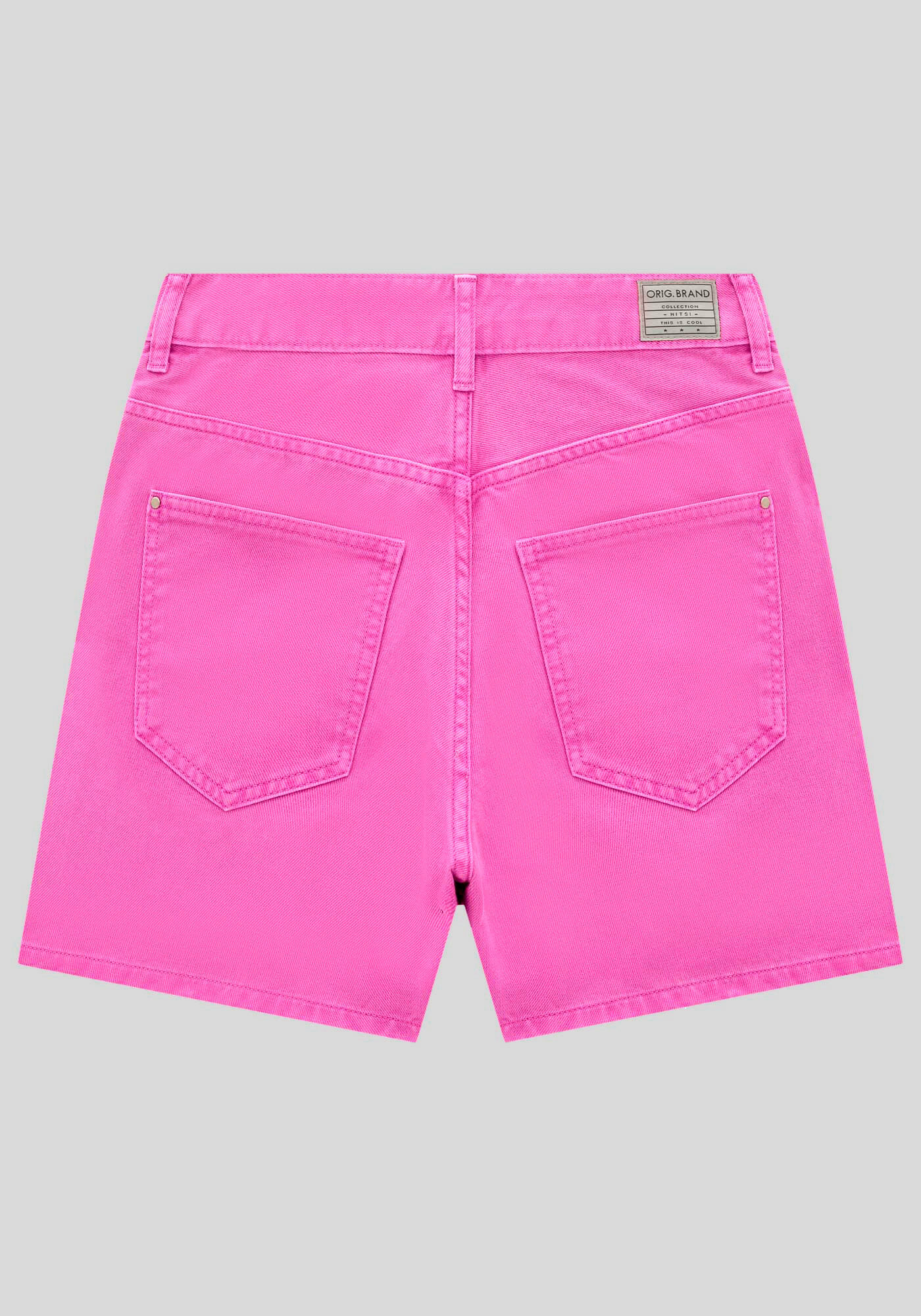 Shorts Sarja Juvenil Mom com Cintura Alta, , large.