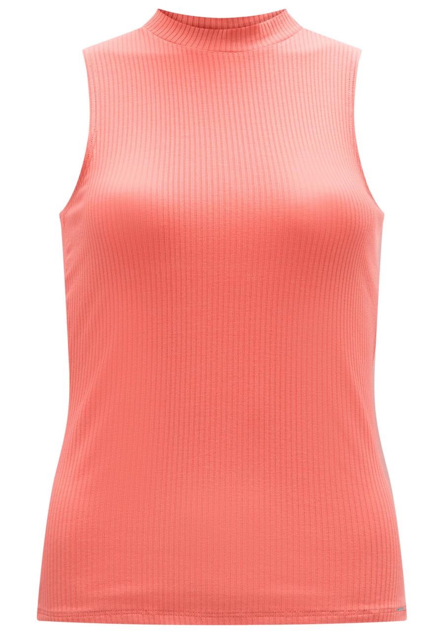 Blusa Regata Básica Em Malha Canelada Responsável, . Blusa Regata Básica Em Malha Canelada Responsável, , large.