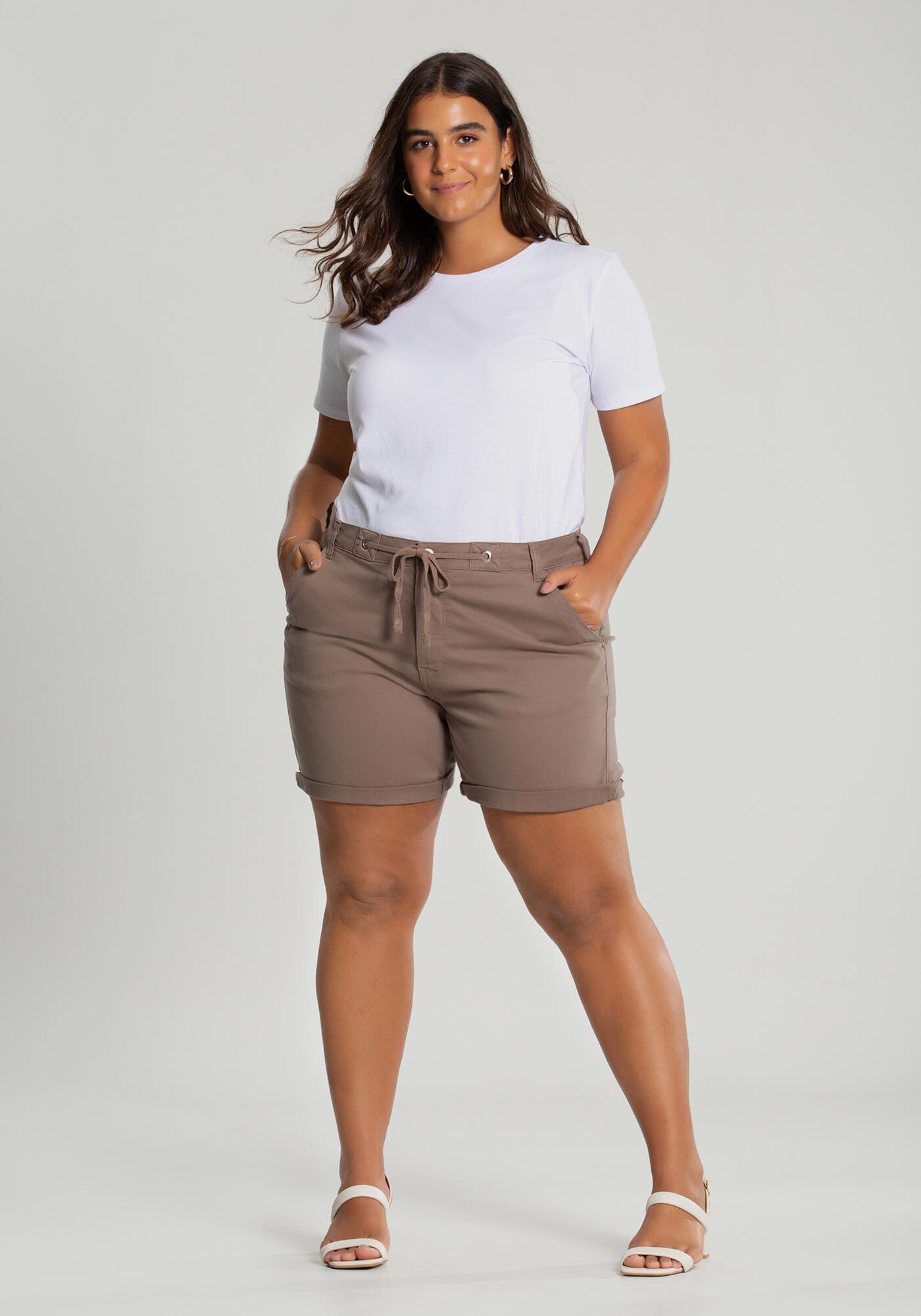 Plus size boyfriend shorts online