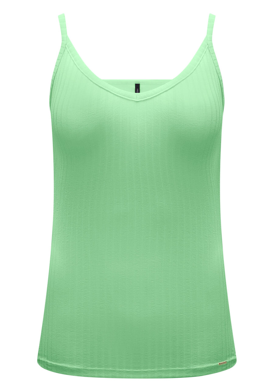 Blusa Regata Básica De Alças Finas Em Malha Canelada, . Blusa Regata Básica De Alças Finas Em Malha Canelada, , large.