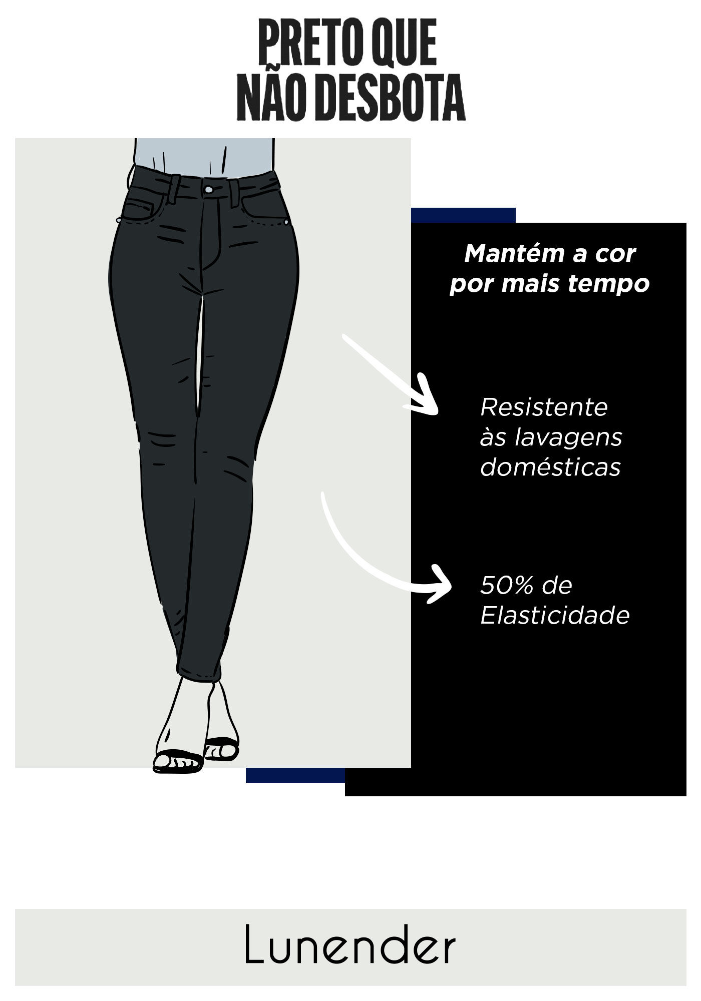 Bermuda Ciclista com Elastano Chapa Barriga, PRETO REATIVO, large.