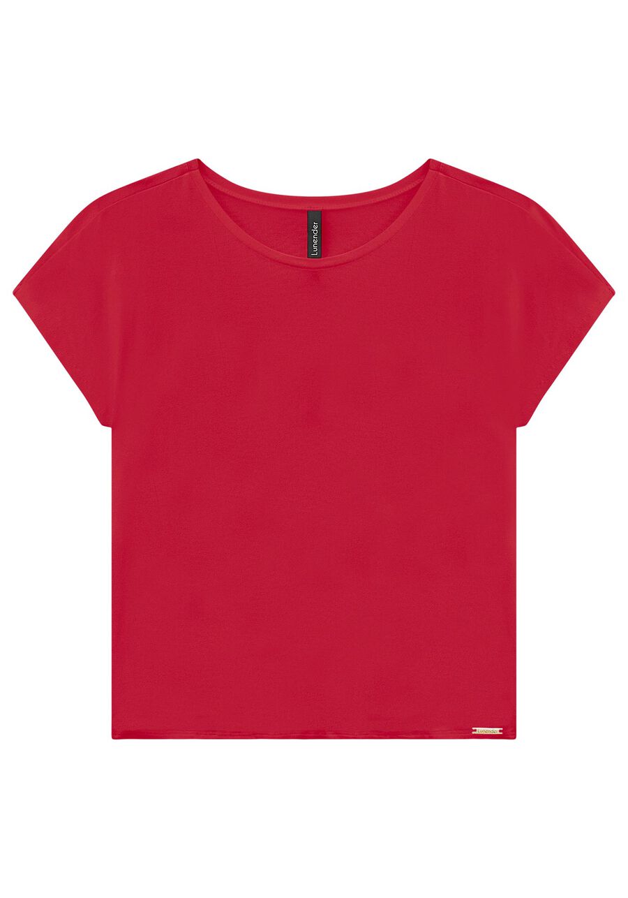 Blusa Lisa Básica Em Malha De Viscose Com Elastano, . Blusa Lisa Básica Em Malha De Viscose Com Elastano, , large.