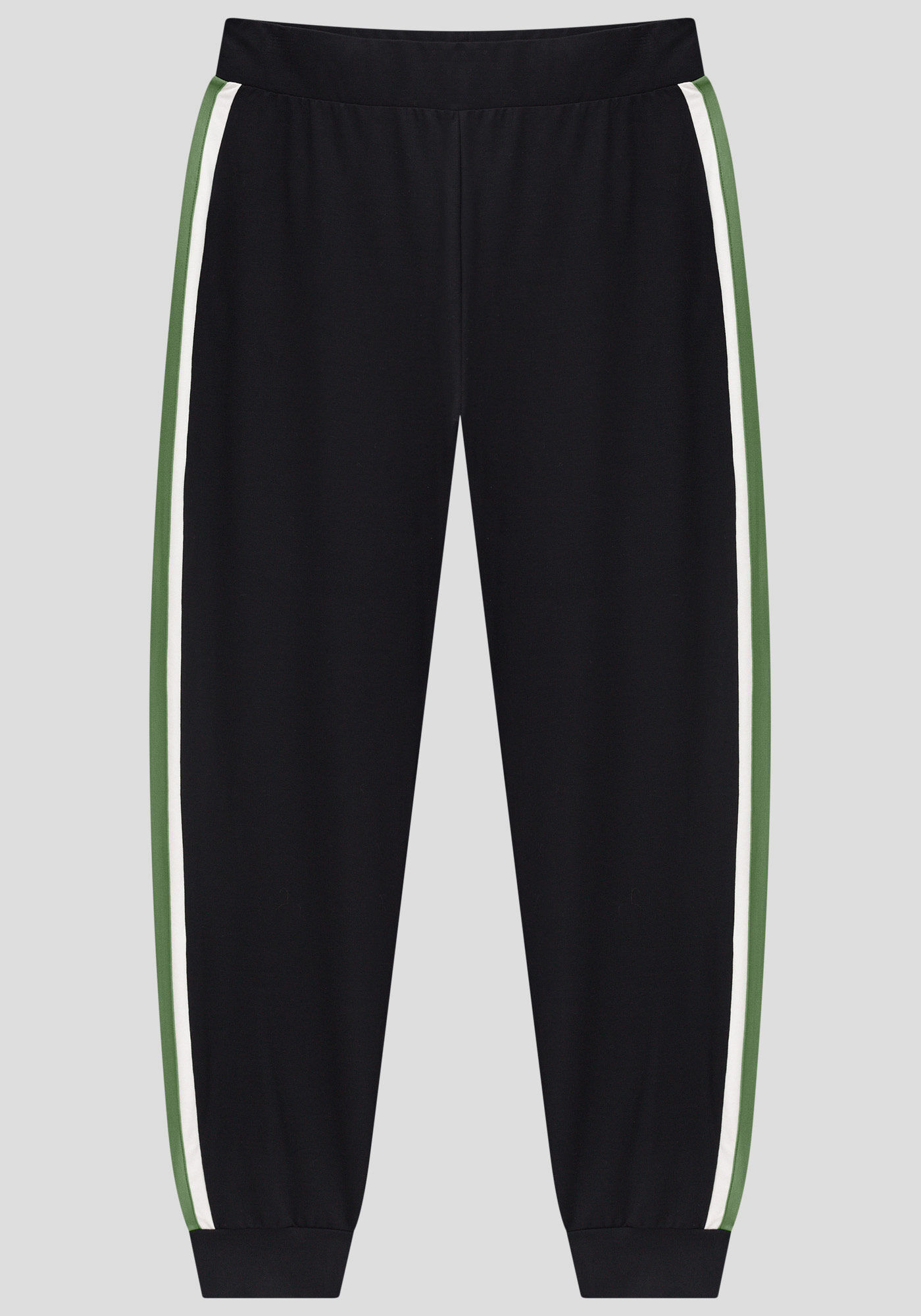 Conjunto Plus Size em Moletom com Recortes, , large.