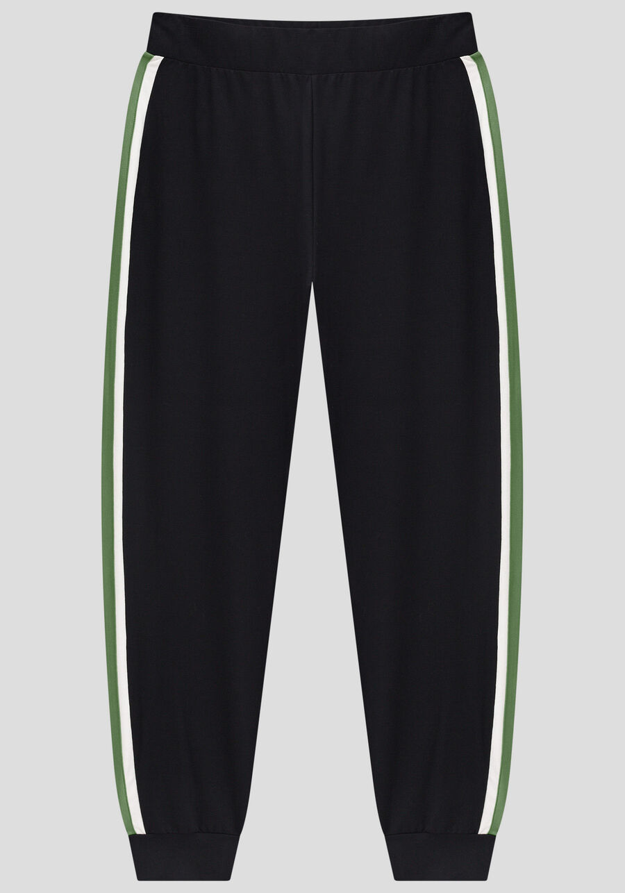 Conjunto Plus Size em Moletom com Recortes, VERDE NATIVE. Conjunto Plus Size em Moletom com Recortes, VERDE NATIVE, large.