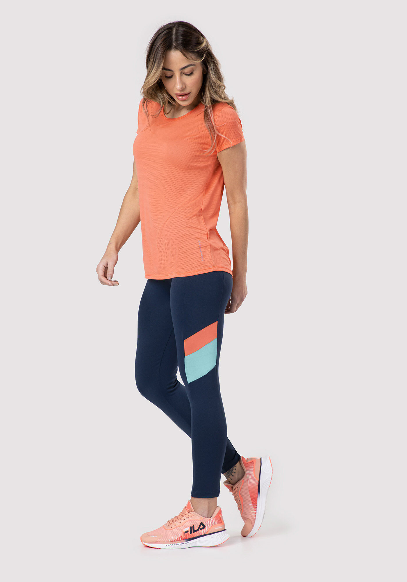 Blusa Manga Curta em Malha B&aacute;sica Color, , large.