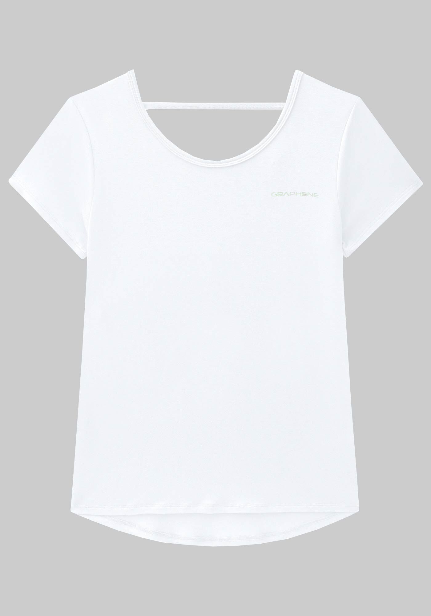 Blusa em Malha Viscose com Recorte Costas, BRANCO, large.