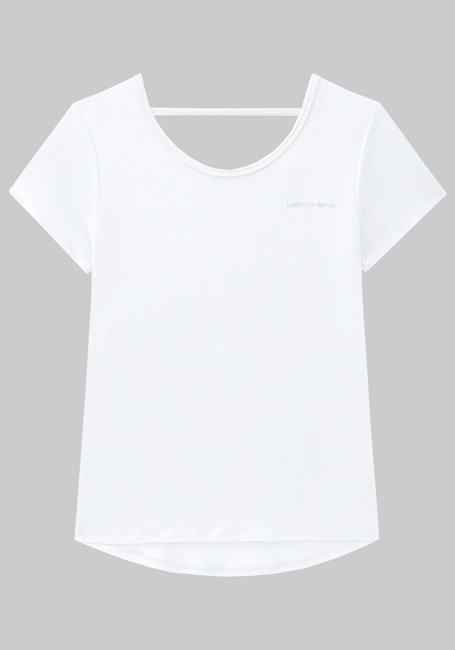 Blusa em Malha Viscose com Recorte Costas, . Blusa em Malha Viscose com Recorte Costas, , large.