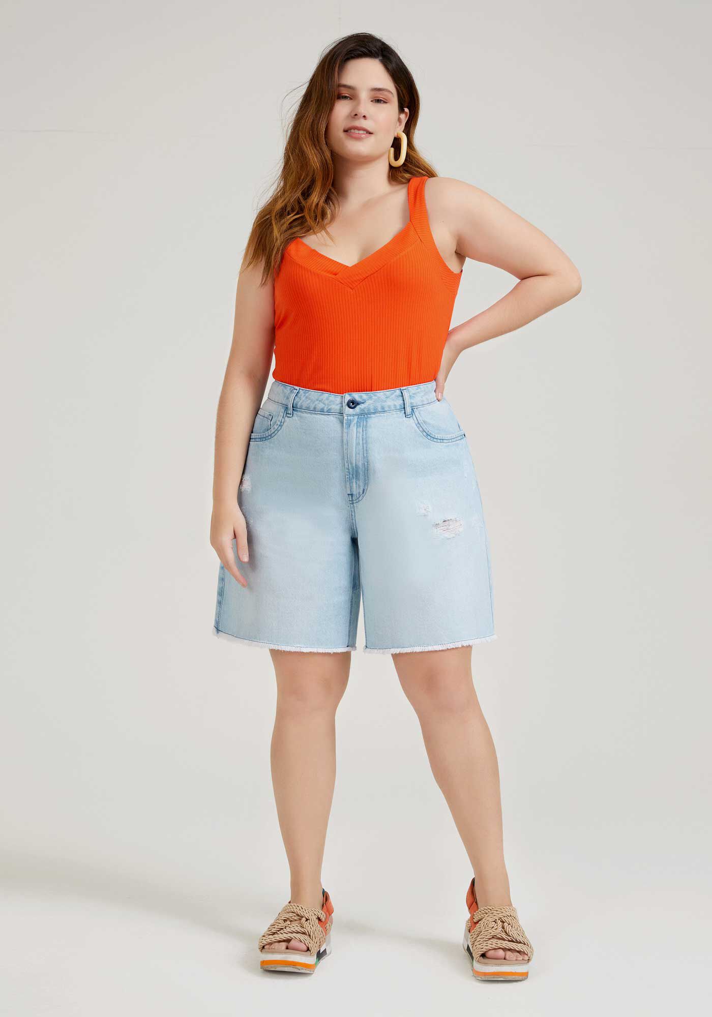 Bermudas boyfriend feminina 2025