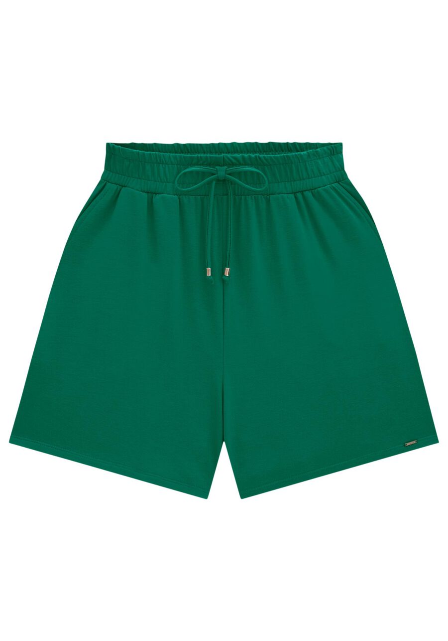 Shorts Com Cadarço E Bolsos Em Malha Responsável, . Shorts Com Cadarço E Bolsos Em Malha Responsável, , large.