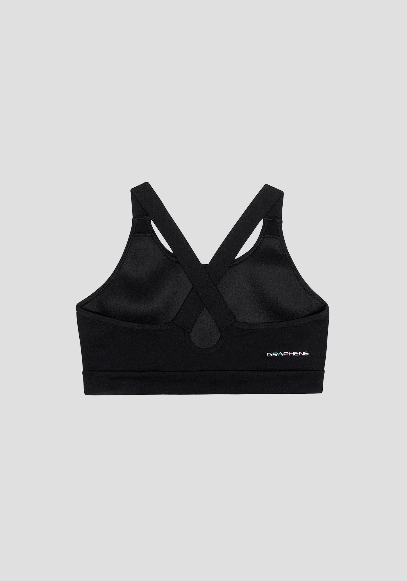 Top Com Bojo Fixo E Prote&ccedil;&atilde;o UV Em Malha De Poliamida, PRETO REATIVO, large.