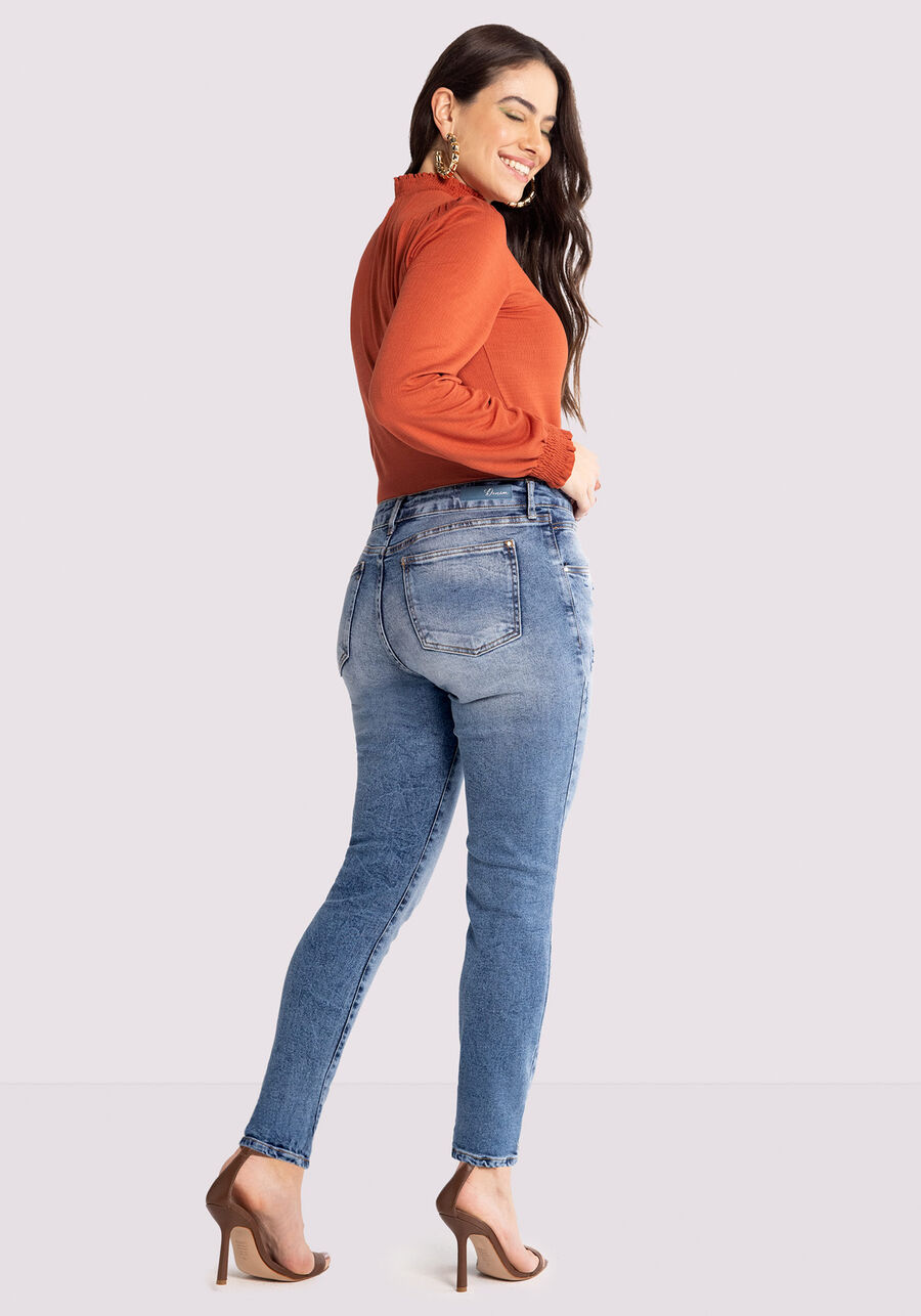 Calça Jeans Skinny Chapa Barriga Estonada, . Calça Jeans Skinny Chapa Barriga Estonada, , large.