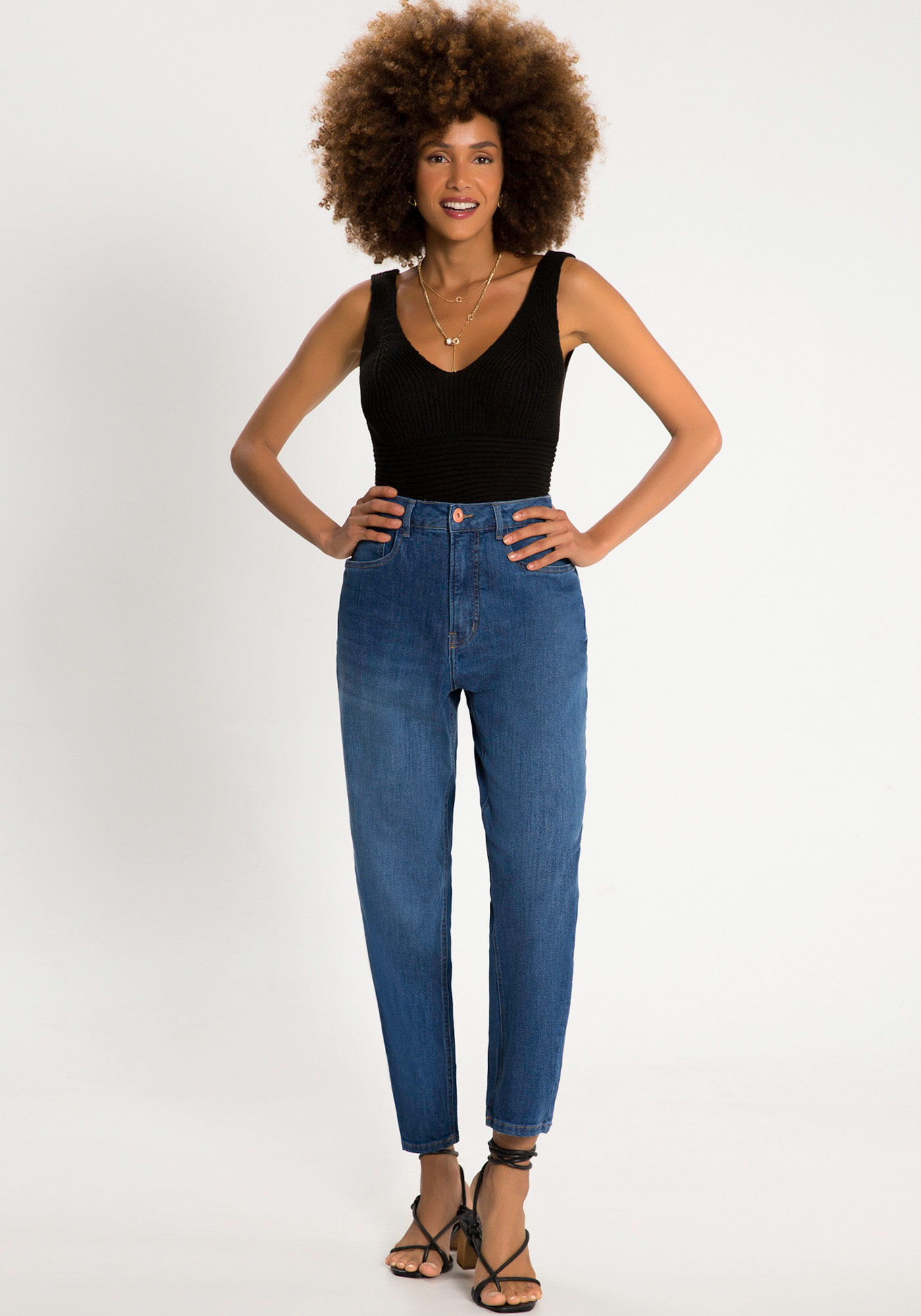 Calca jeans elastano 2025