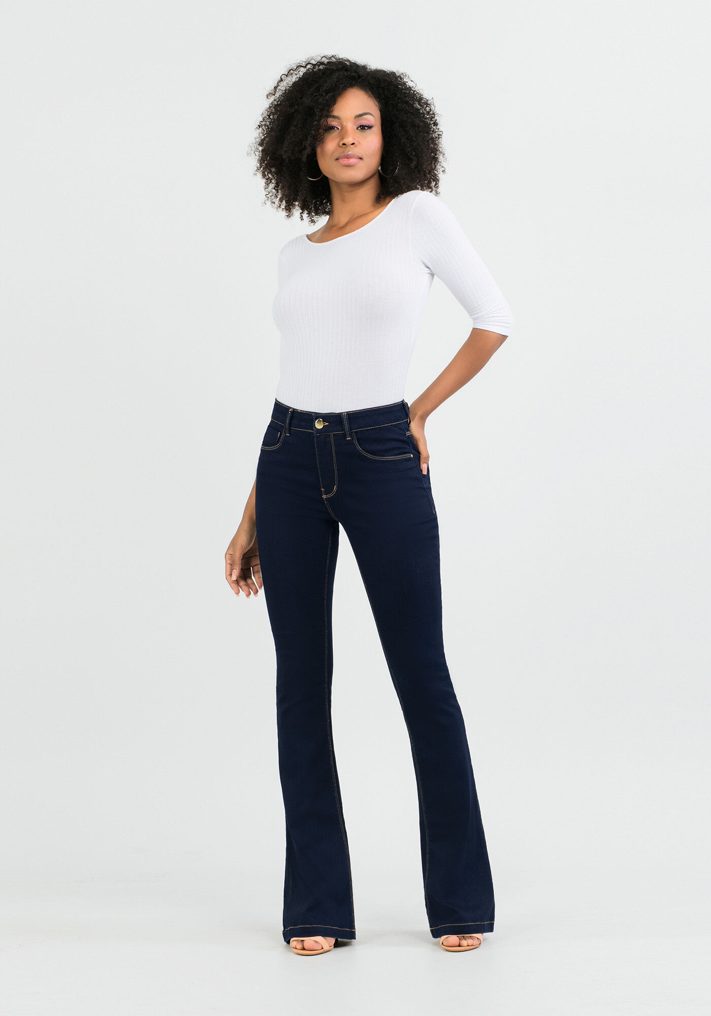 Cal a Boot Cut Chapa Barriga Lunender