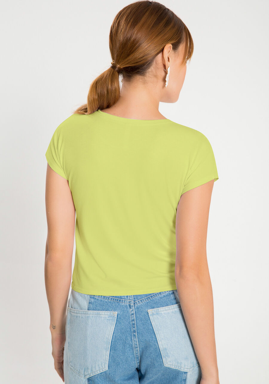 Blusa Lisa Básica Em Malha De Viscose Com Elastano, . Blusa Lisa Básica Em Malha De Viscose Com Elastano, , large.